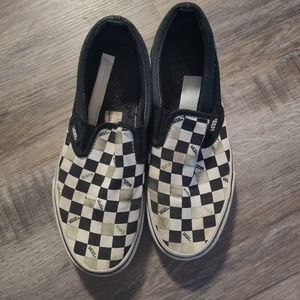 Checkered Vans